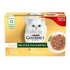 Gourmet Gold Delicias Suculentas Multipack de Paté Mistos para gatos