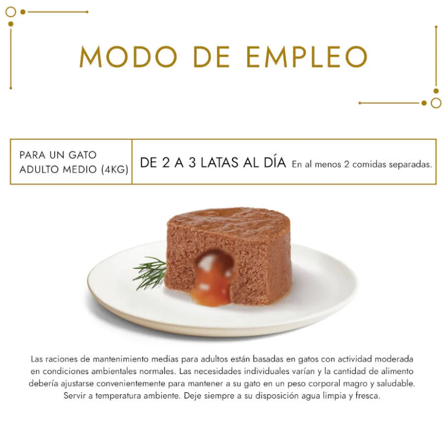 Gourmet Gold Fondant Atum patê em lata para gatos