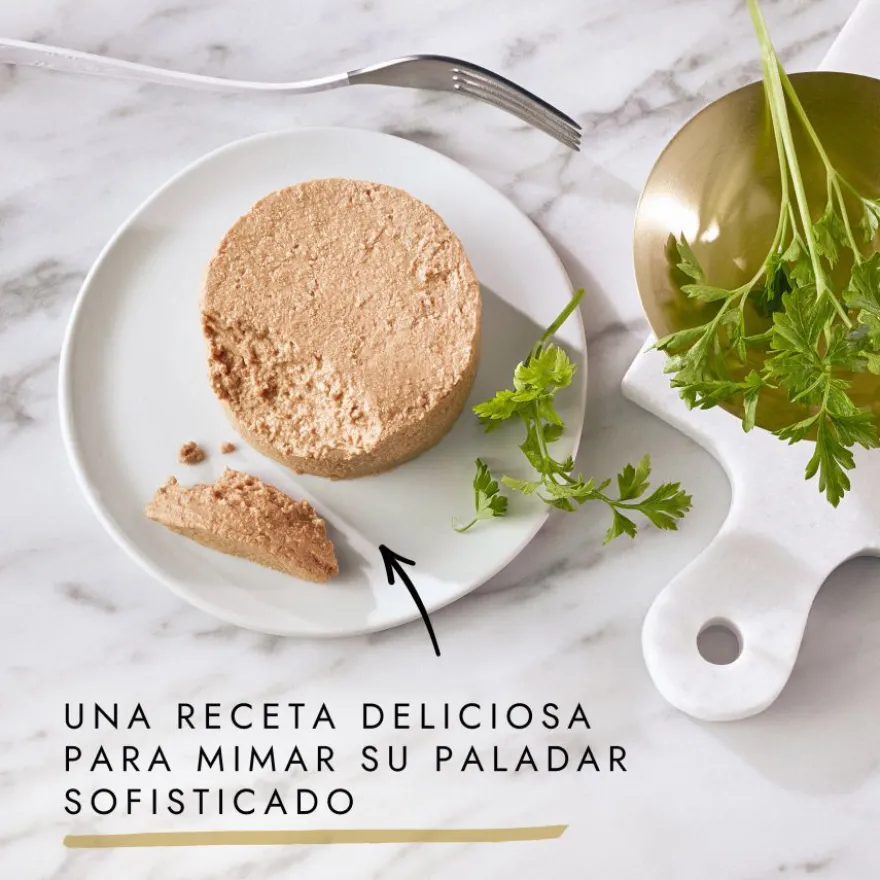 Gourmet Gold Mousse de Carne de Vaca em lata para gatos