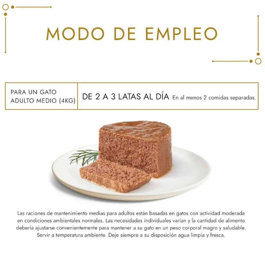 Gourmet Gold Mousse de Peixe do Oceano em lata para gatos