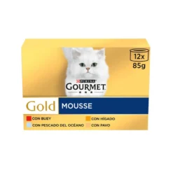 Gourmet Gold Mousse Sortido de latas para gatos