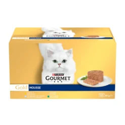 Gourmet Mousse Pack variado em lata para gatos
