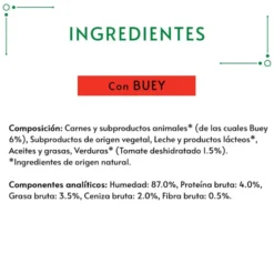 Gourmet Nature's Creations Snack Húmido de Boi para gatos
