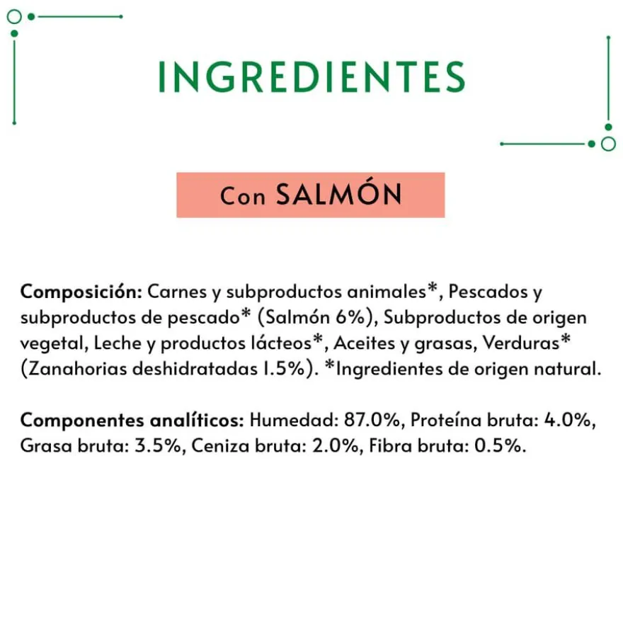 Gourmet Nature's Creations Snack Húmido de Salmão para gatos