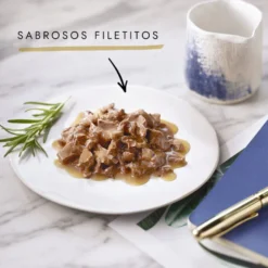 Gourmet Perle Duo Alimento húmido de peixes para gatos - Pack
