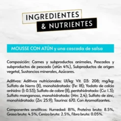 Gourmet Revelations Mousse de atum para gatos