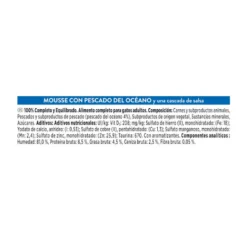 Gourmet Revelations Mousse de Peixe do Oceano para gatos - Pack
