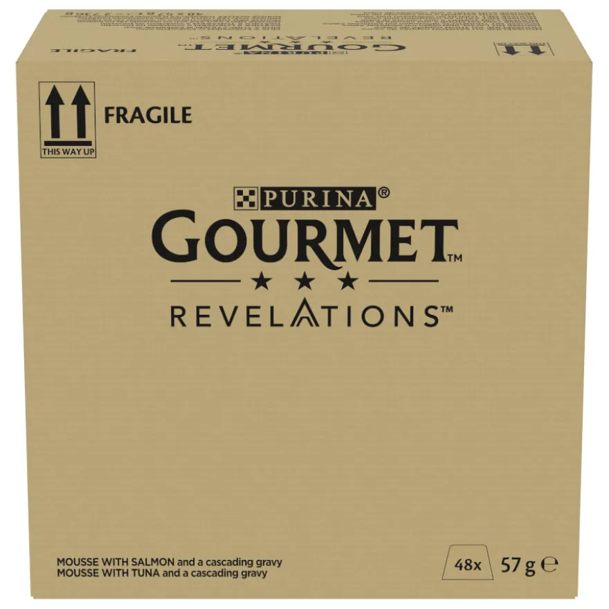 Gourmet Revelations Mousse de Salmão e Atum para gatos
