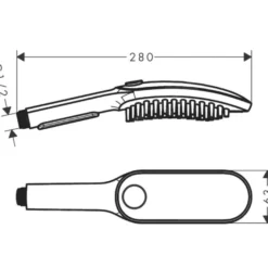 Hansgrohe Chuveiro Azul para cães
