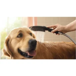 Hansgrohe Chuveiro Preto para cães