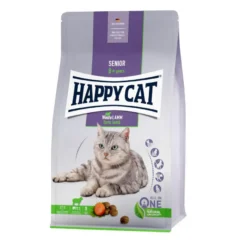 Happy Cat Senior com cordeiro ração para gatos