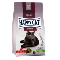 Happy Cat Sterilised Adult Bavarian Beef ração para gatos