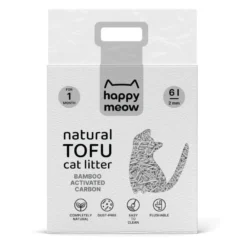 Happy Meow Natural Tofu Aglomerante Bambu para gatos