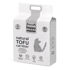 Happy Meow Natural Tofu Aglomerante Bambu para gatos