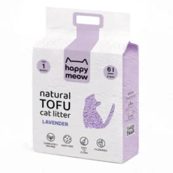 Happy Meow Natural Tofu Aglomerante Lavanda para gatos