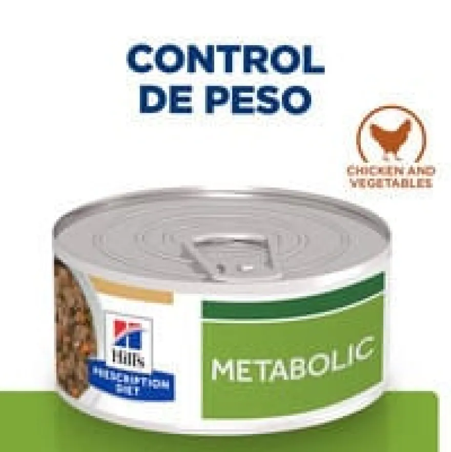 Hill's Adult Mini Prescription Diet Metabolic Guisado de Frango e Legumes para cães