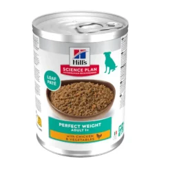 Hill's Adult Perfect Weight Frango e legumes lata para cães