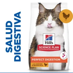 Hill's Adult Science Plan Perfect Digestion Frango ração para gatos