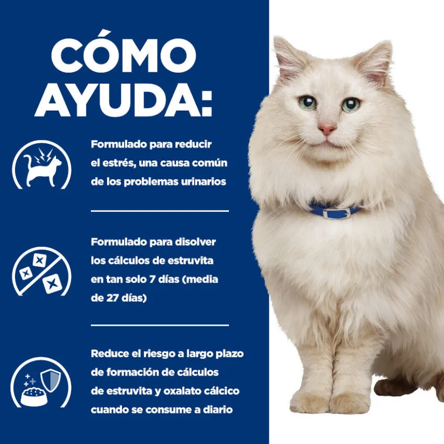 Hill's Prescription Diet c/d Cuidado Urinario Stress Guisado de Atum lata para gatos