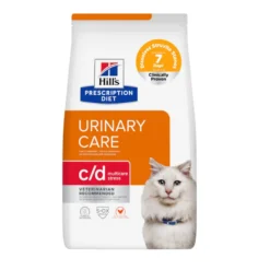 Hill's Prescription diet c/d Urinary Care frango ração para gatos