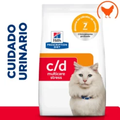 Hill's Prescription diet c/d Urinary Care frango ração para gatos