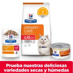 Hill's Prescription diet c/d Urinary Care frango ração para gatos