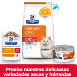 Hill's Prescription Diet c/d Urinary Stress Peixe Azul Ração para gatos