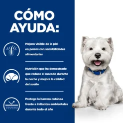 Hill's Prescription Diet Derm Complete Mini ração para cães
