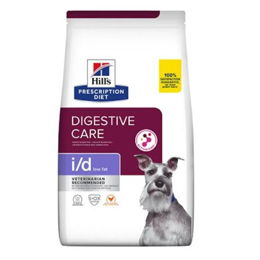 Hill's Prescription Diet Digestive Care Low Fat i/d Frango ração para cães