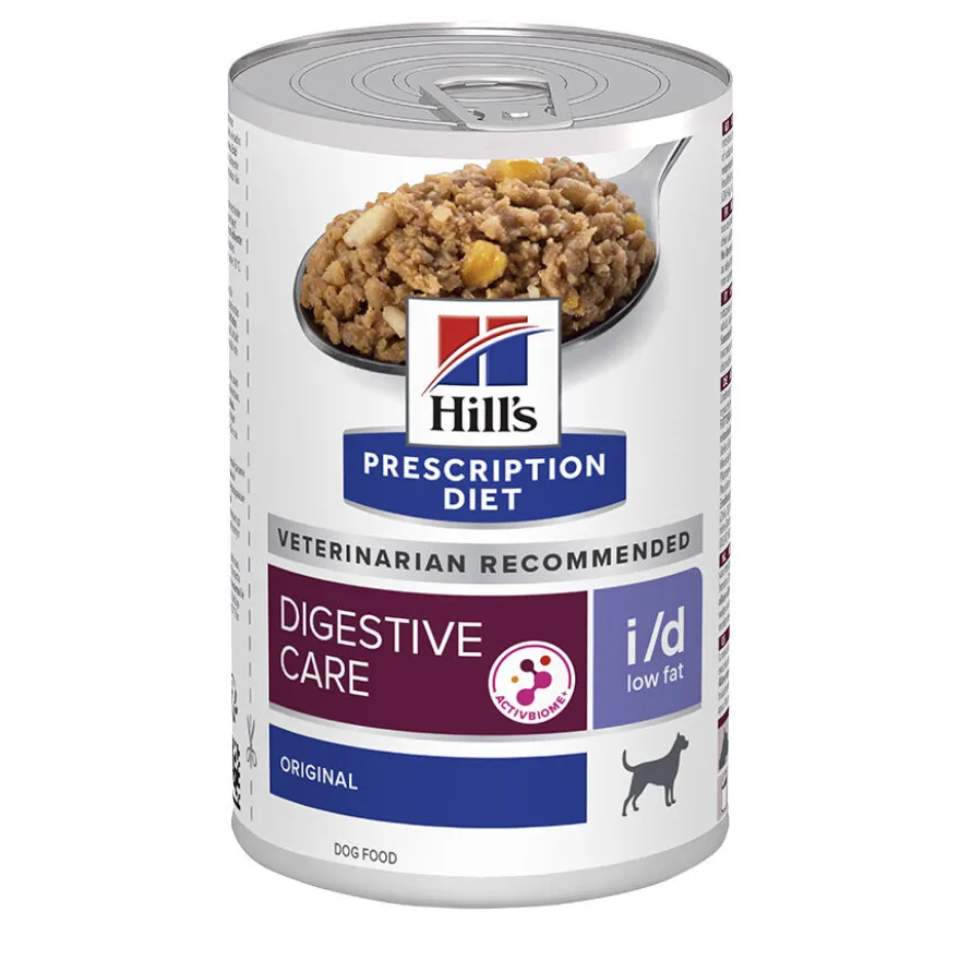 Hill's Prescription Diet Digestive Care Low Fat lata para cães