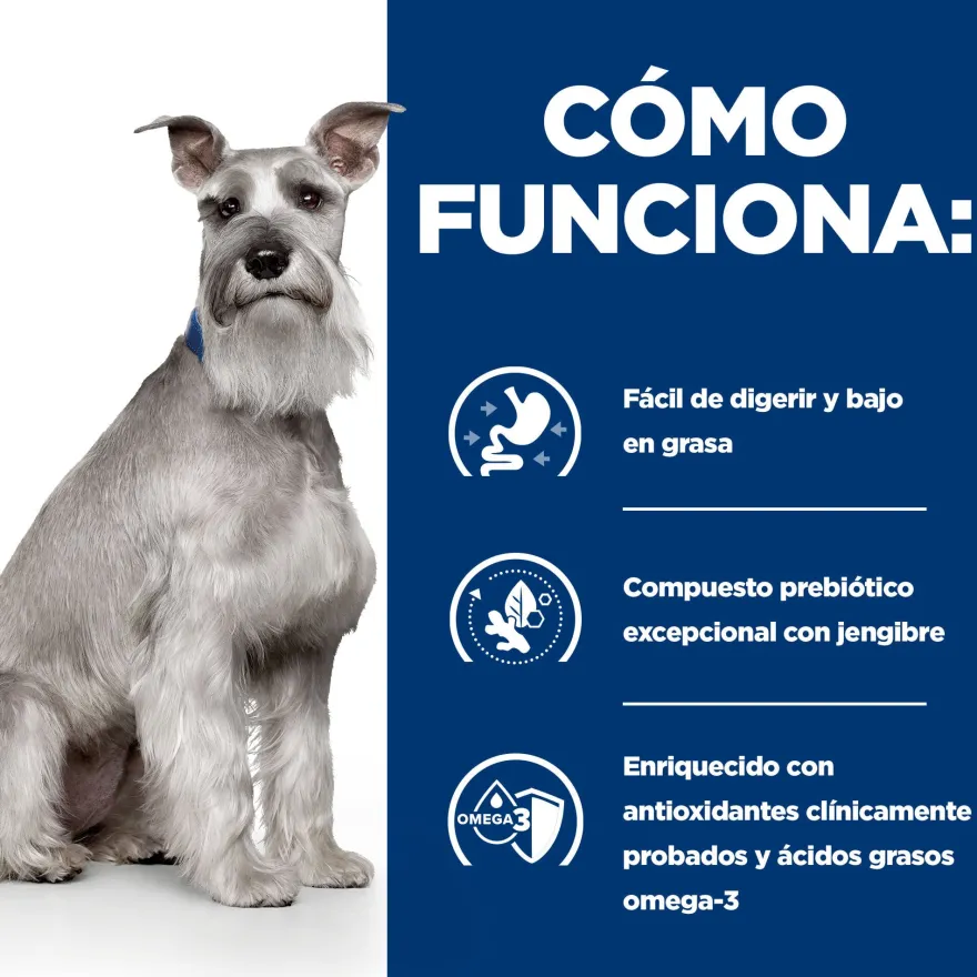 Hill's Prescription Diet Digestive Care Low Fat lata para cães