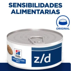 Hill's Prescription Diet Food Sensitive lata z/d para gatos