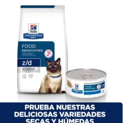 Hill's Prescription Diet Food Sensitive lata z/d para gatos