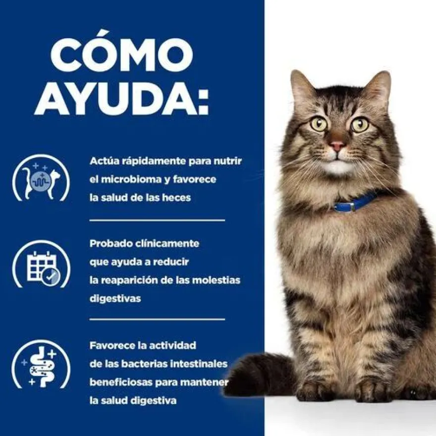 Hill's Prescription Diet Gastrointestinal Biome Comida húmida de frango em lata para gatos