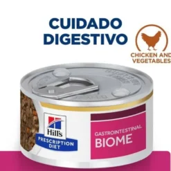 Hill's Prescription Diet Gastrointestinal Biome Comida húmida de frango em lata para gatos