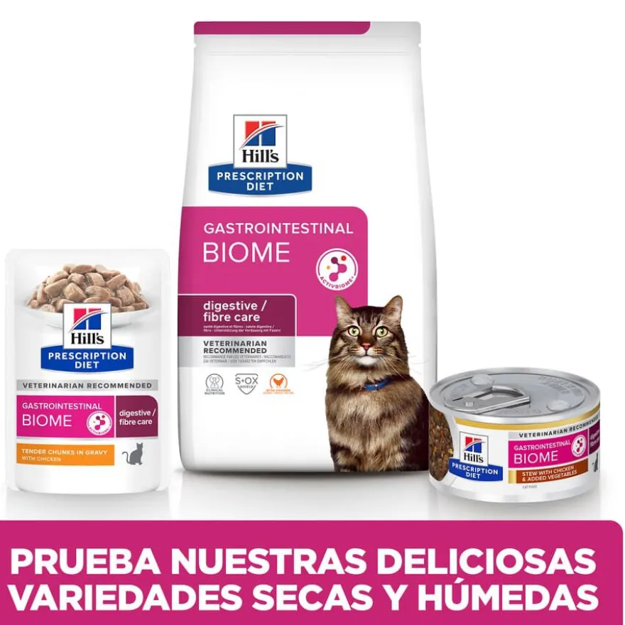 Hill's Prescription Diet Gastrointestinal Biome Ração de frango para gatos