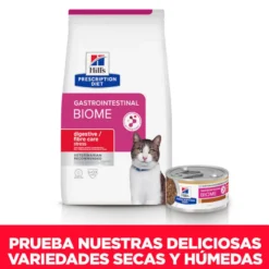 Hill’s Prescription Diet Gastrointestinal Biome Stress estufado lata para gatos