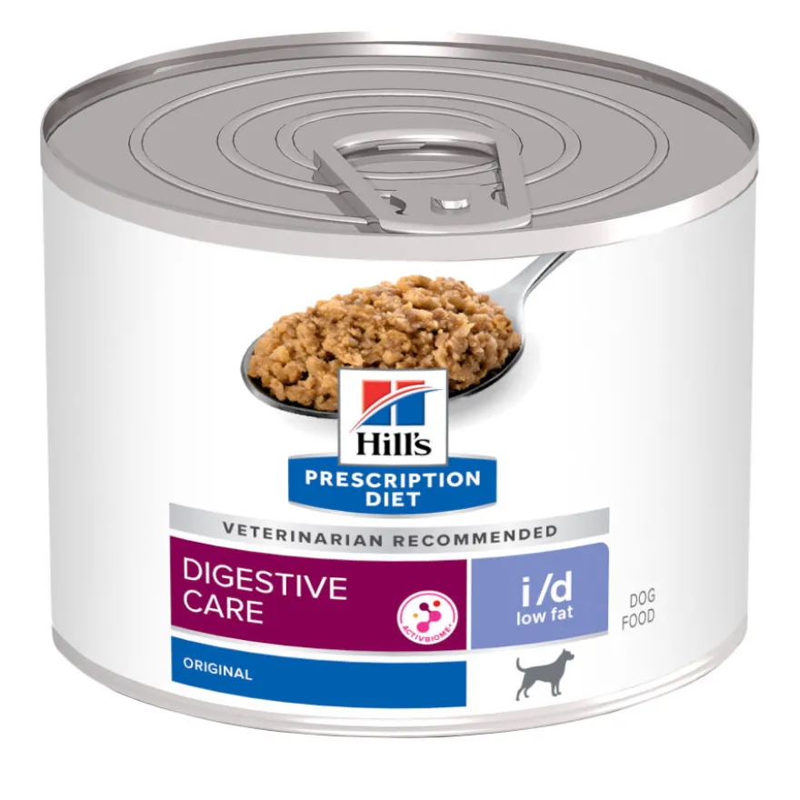 Hill's Prescription Diet i/d Cuidado Digestivo Baixo Teor de Gorduras lata para cães
