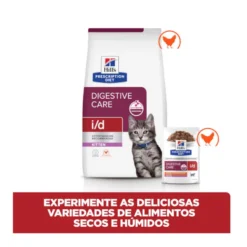Hill's Prescription Diet i/d Digestive Care Kitten Ração de frango para gatinhos