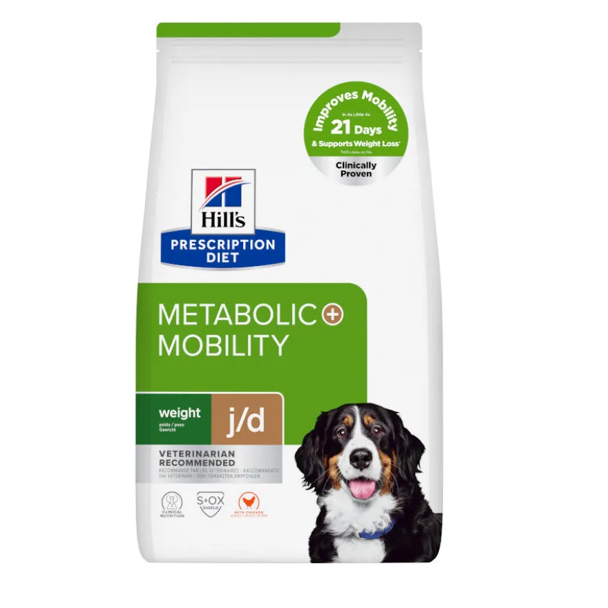 Hill's Prescription Diet J/D Metabolic + Mobility Frango ração para cães