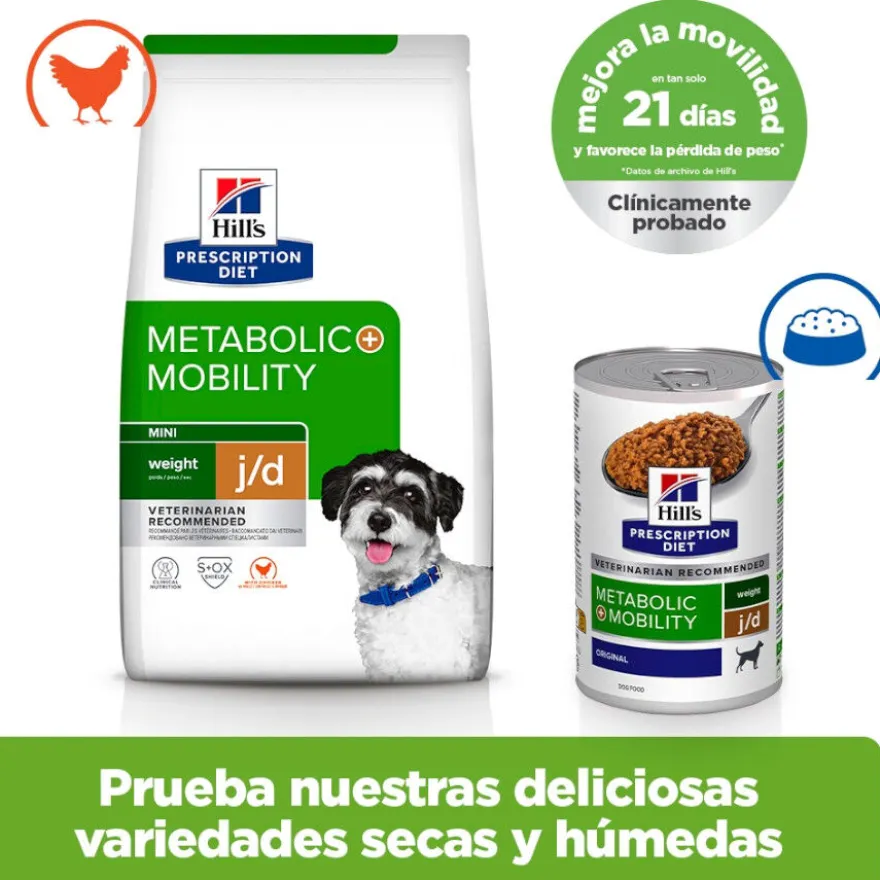 Hill's Prescription Diet J/D Metabolic + Mobility Frango ração para cães