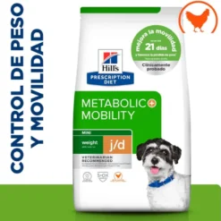Hill's Prescription Diet j/d Metabolic + Mobility mini Adult ração para cães