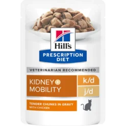 Hill's Prescription Diet k/d + Mobility Frango saqueta para gatos