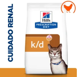 Hill's Prescription Diet Kidney Care k/d Frango ração para gatos
