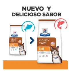 Hill's Prescription Diet Kidney Care k/d Salmão ração para gatos