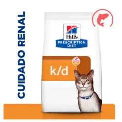 Hill's Prescription Diet Kidney Care k/d Salmão ração para gatos