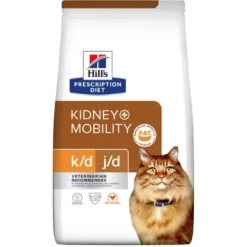 Hill's Prescription Diet Kidney Mobility Frango ração gatos