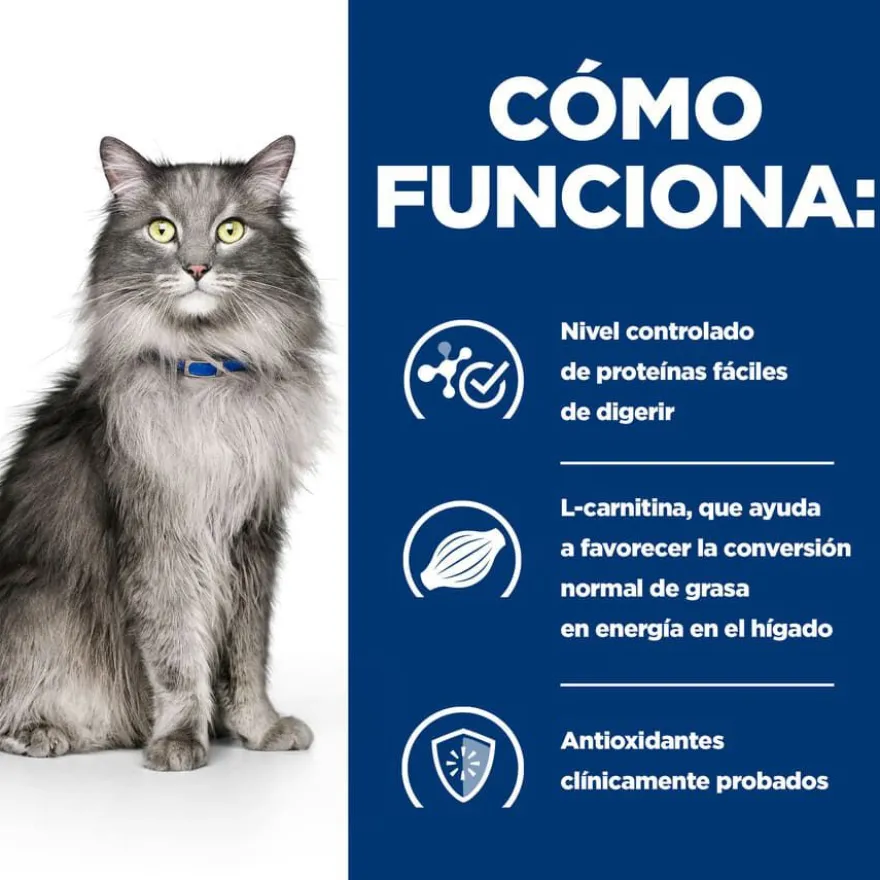 Hill's Prescription Diet Liver Care Frango ração para gatos