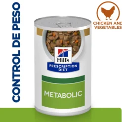 Hill's Prescription Diet Metabolic Guisado de Frango e Legumes lata para cães