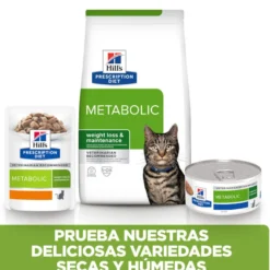 Hill's Prescription Diet Metabolic Guisado de Frango e Legumes lata para gatos